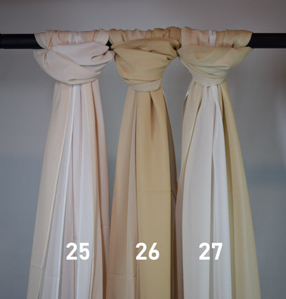 Wavy Chiffon - Hijab