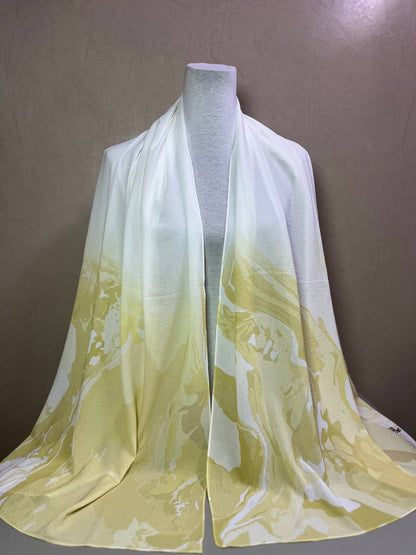 Chiffon Crash Mit Muster