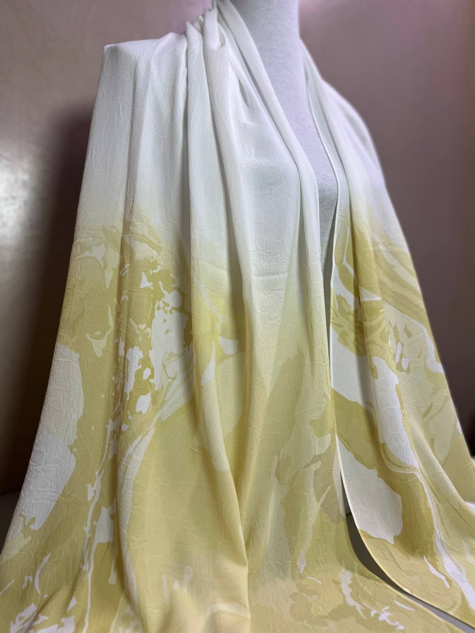 Chiffon Crash Mit Muster