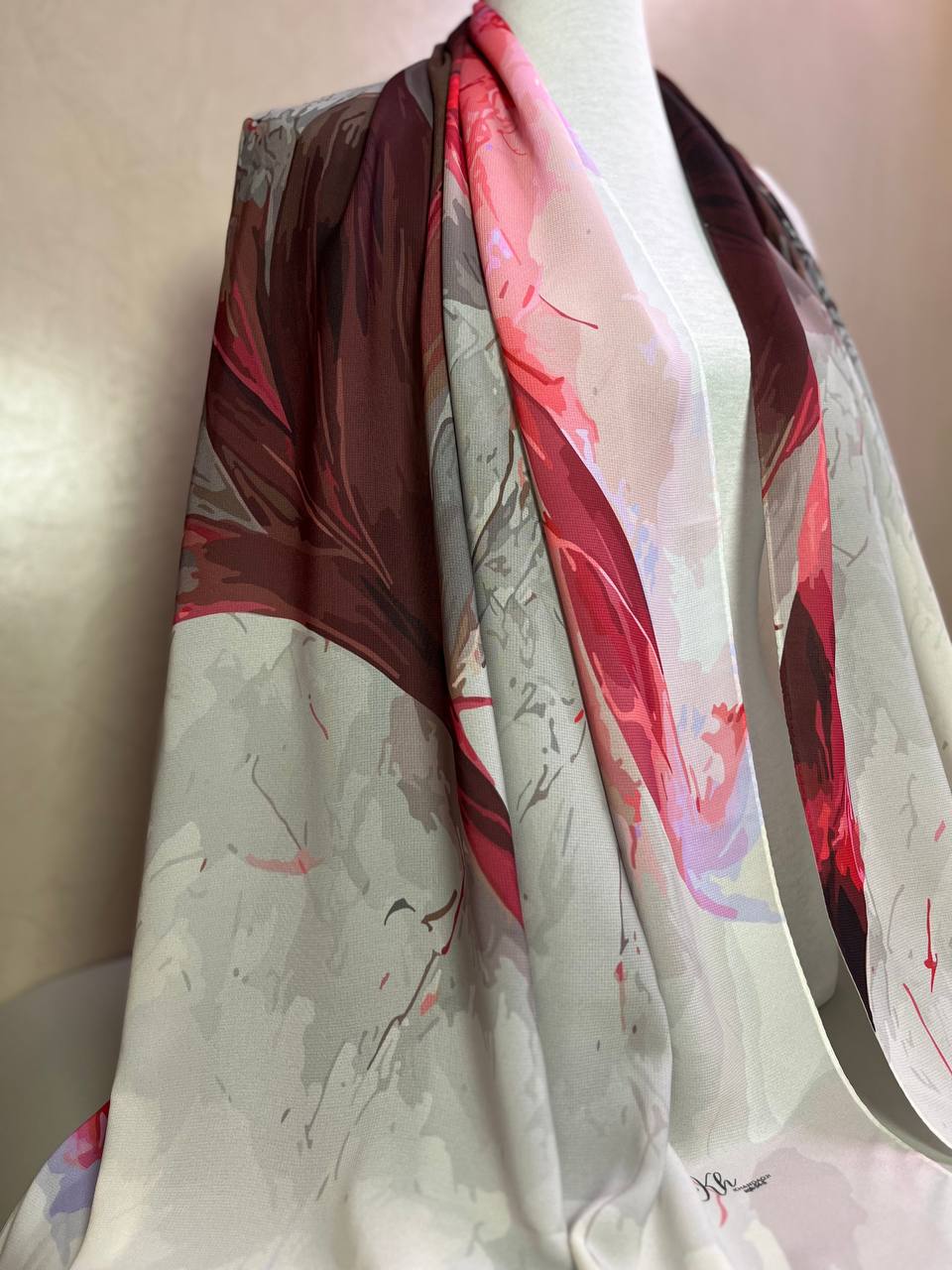 Soft Hijab Mit Muster