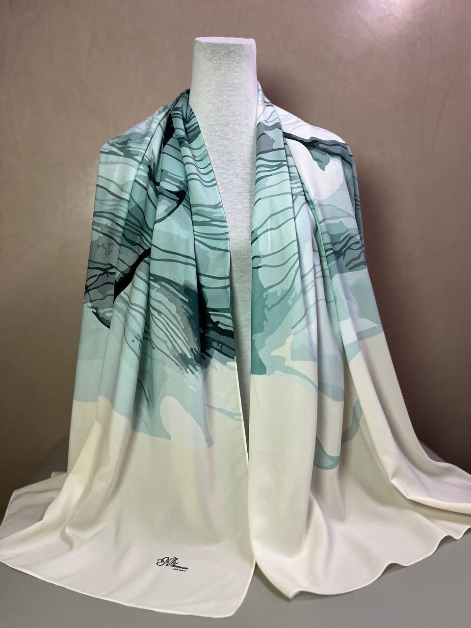 Soft Hijab Mit Muster