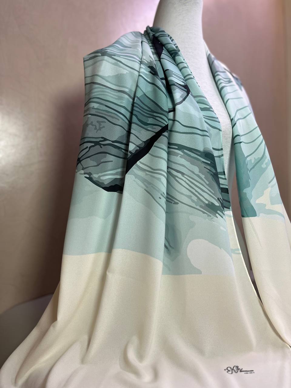 Soft Hijab Mit Muster