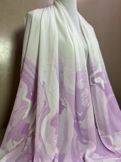 Chiffon Crash Mit Muster