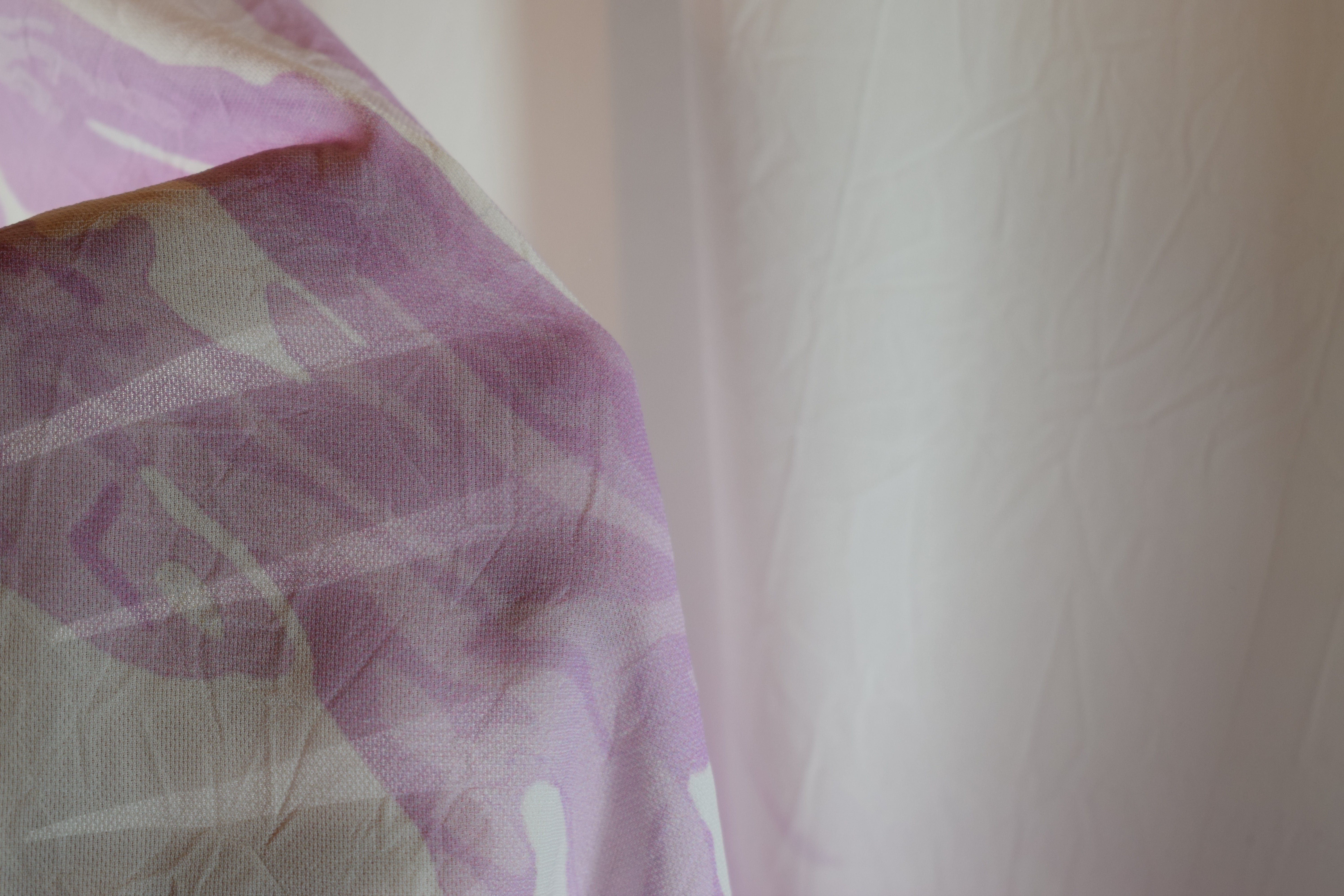 Chiffon Crash Mit Muster