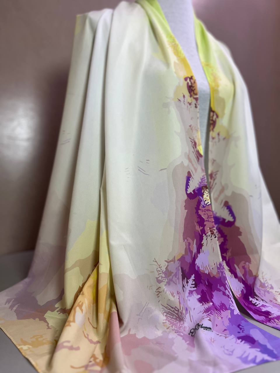 Queen Hijab Mit Muster