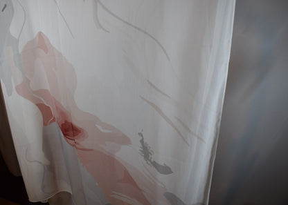 Crepon Hijab Mit Muster