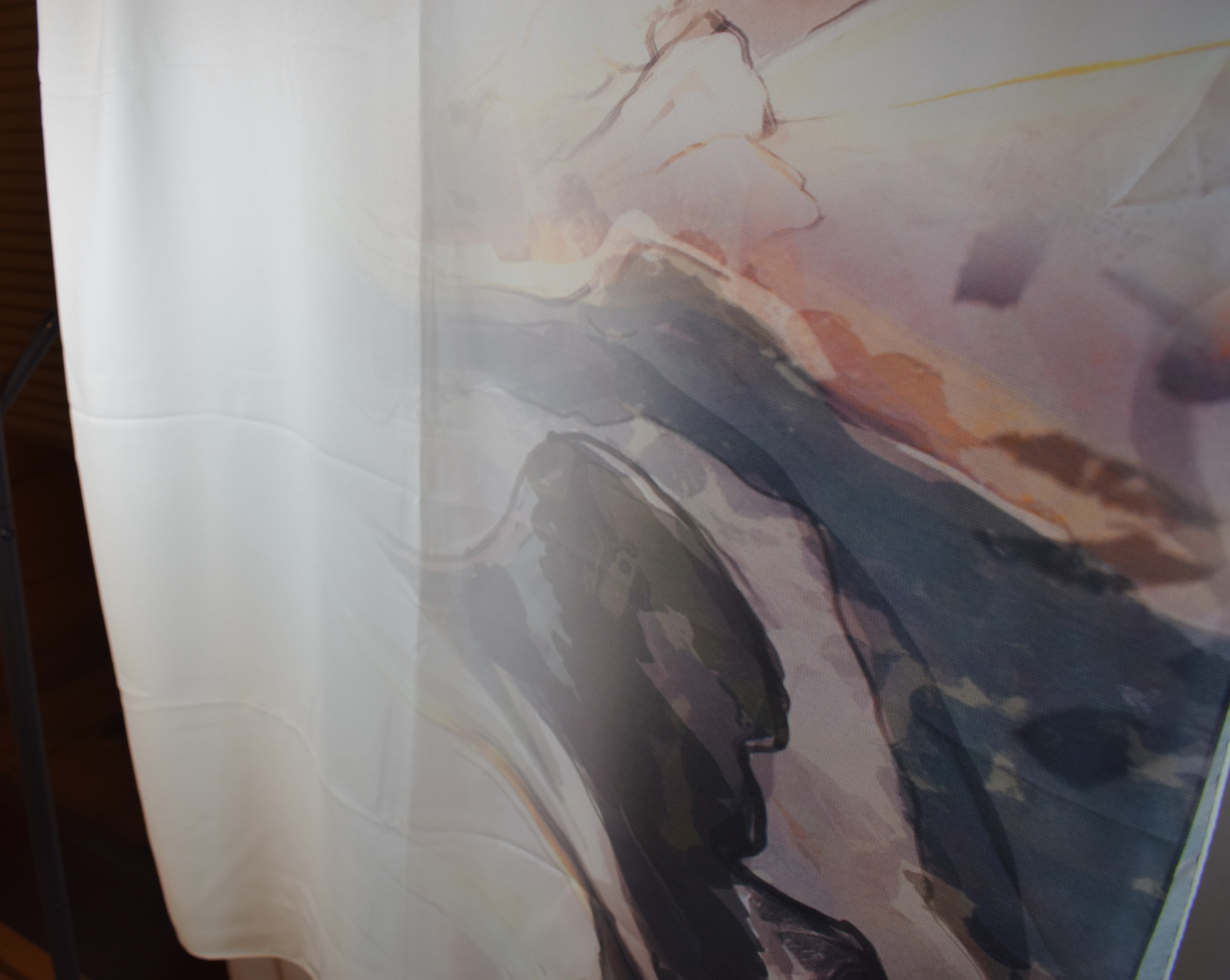 Soft Hijab Mit Muster
