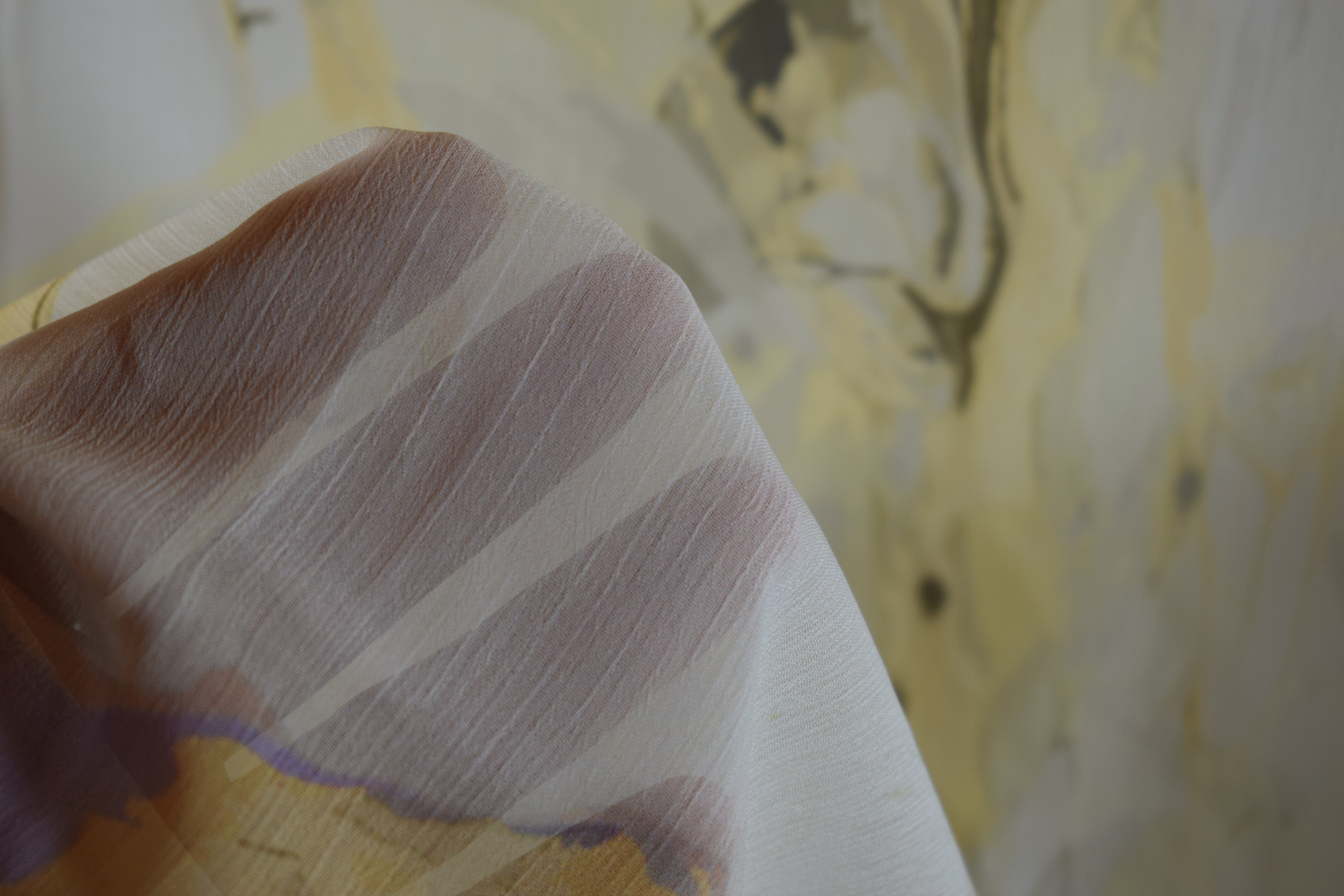 Crepon Hijab Mit Muster