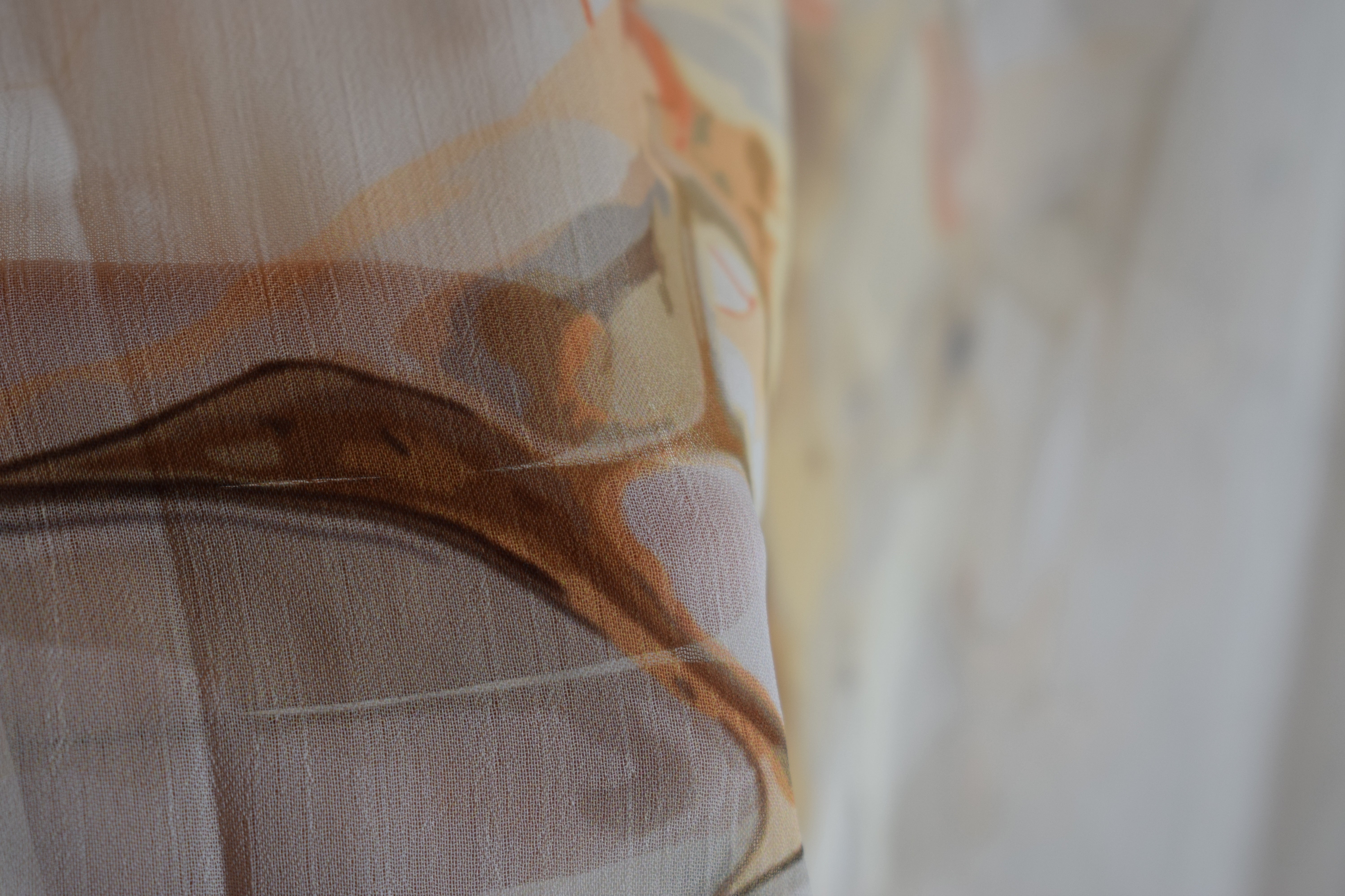Crepon Hijab Mit Muster