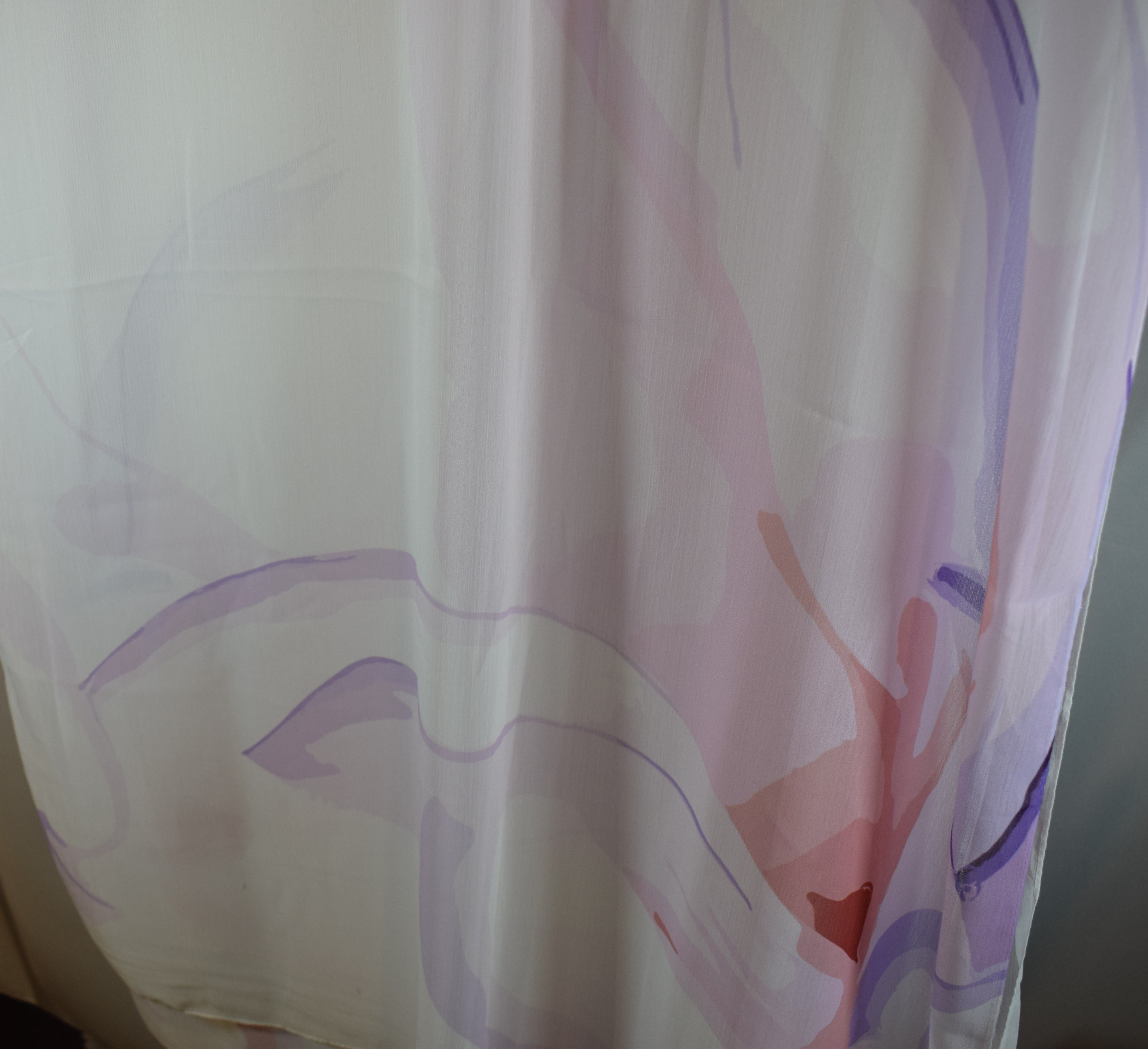 Crepon Hijab Mit Muster