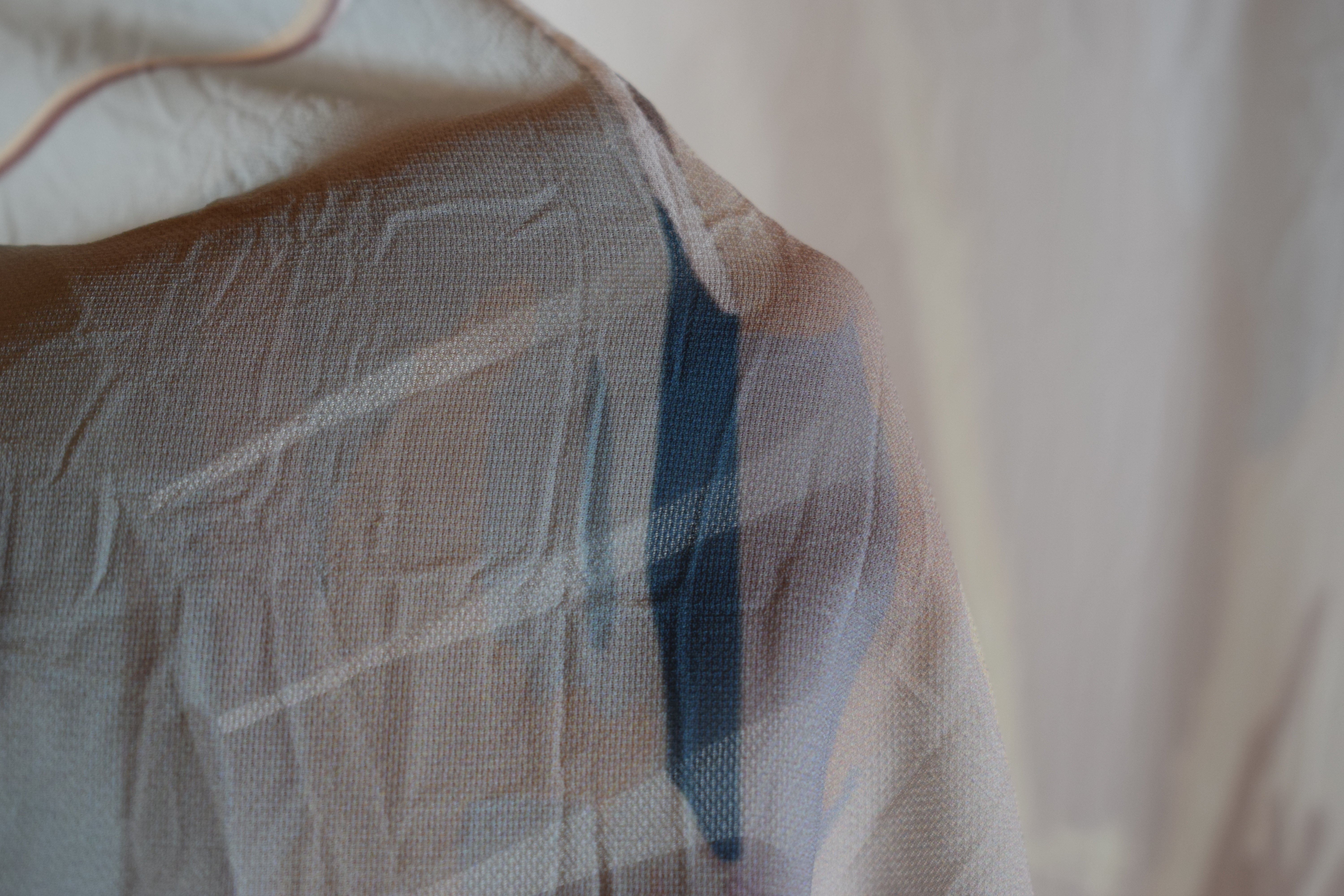 Chiffon Crash Mit Muster