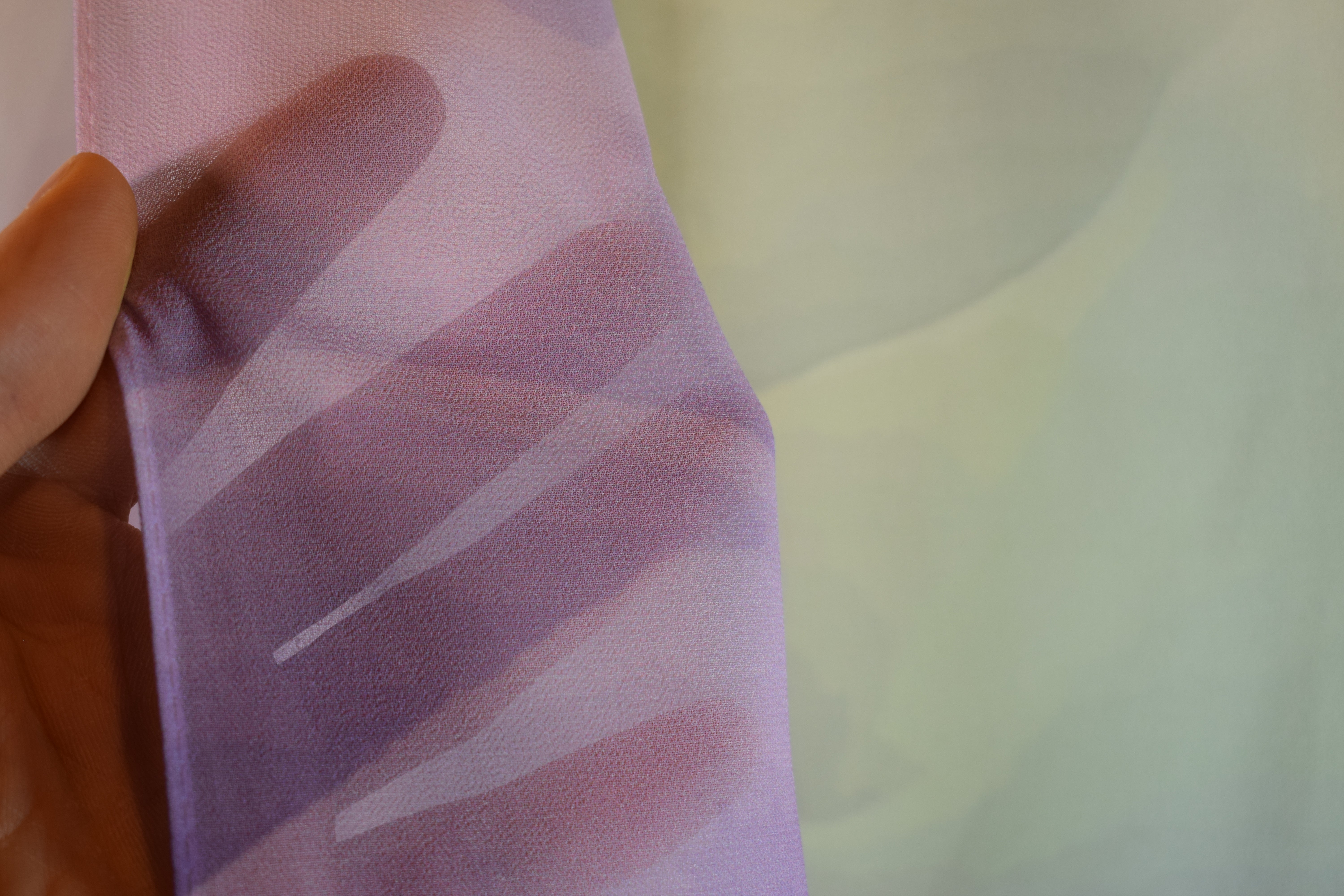Chiffon Hijab Mit Muster