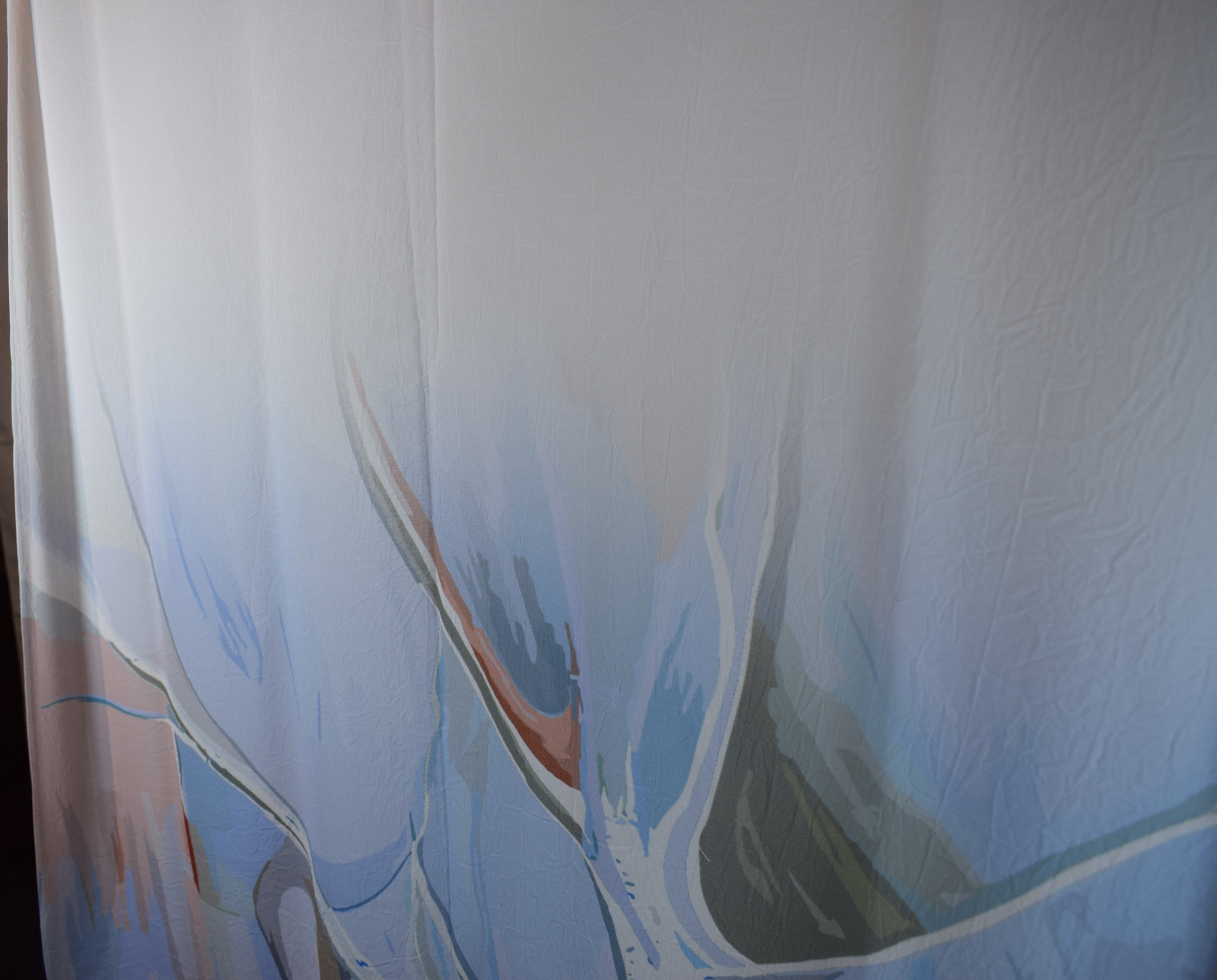 Chiffon Crash Mit Muster