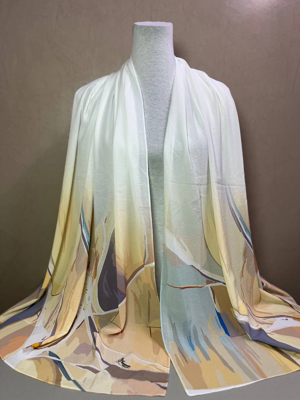 Chiffon Crash Mit Muster