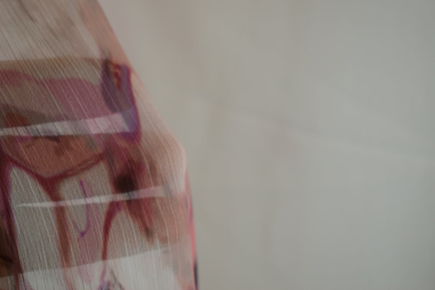 Crepon Hijab Mit Muster