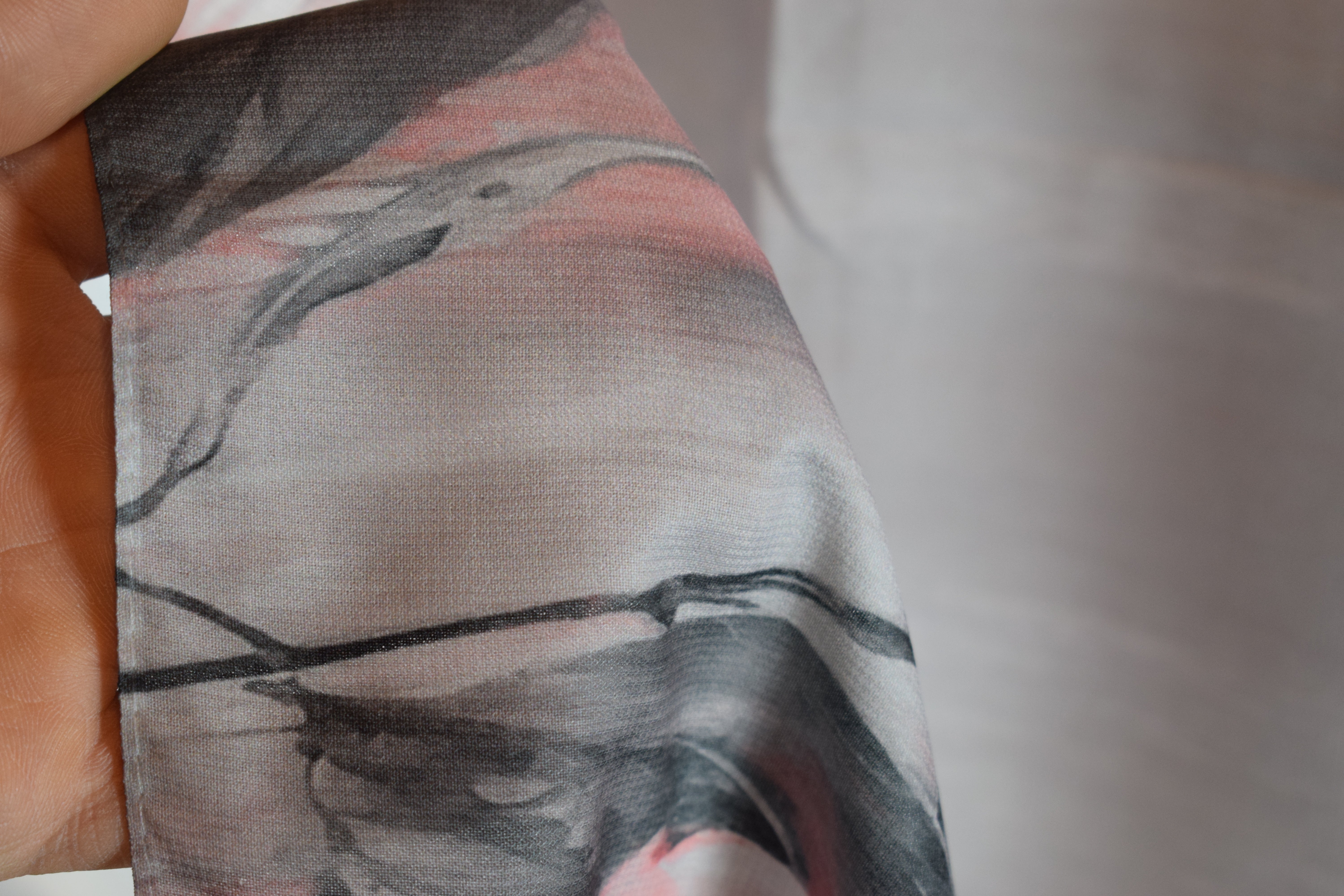 Soft Hijab Mit Muster