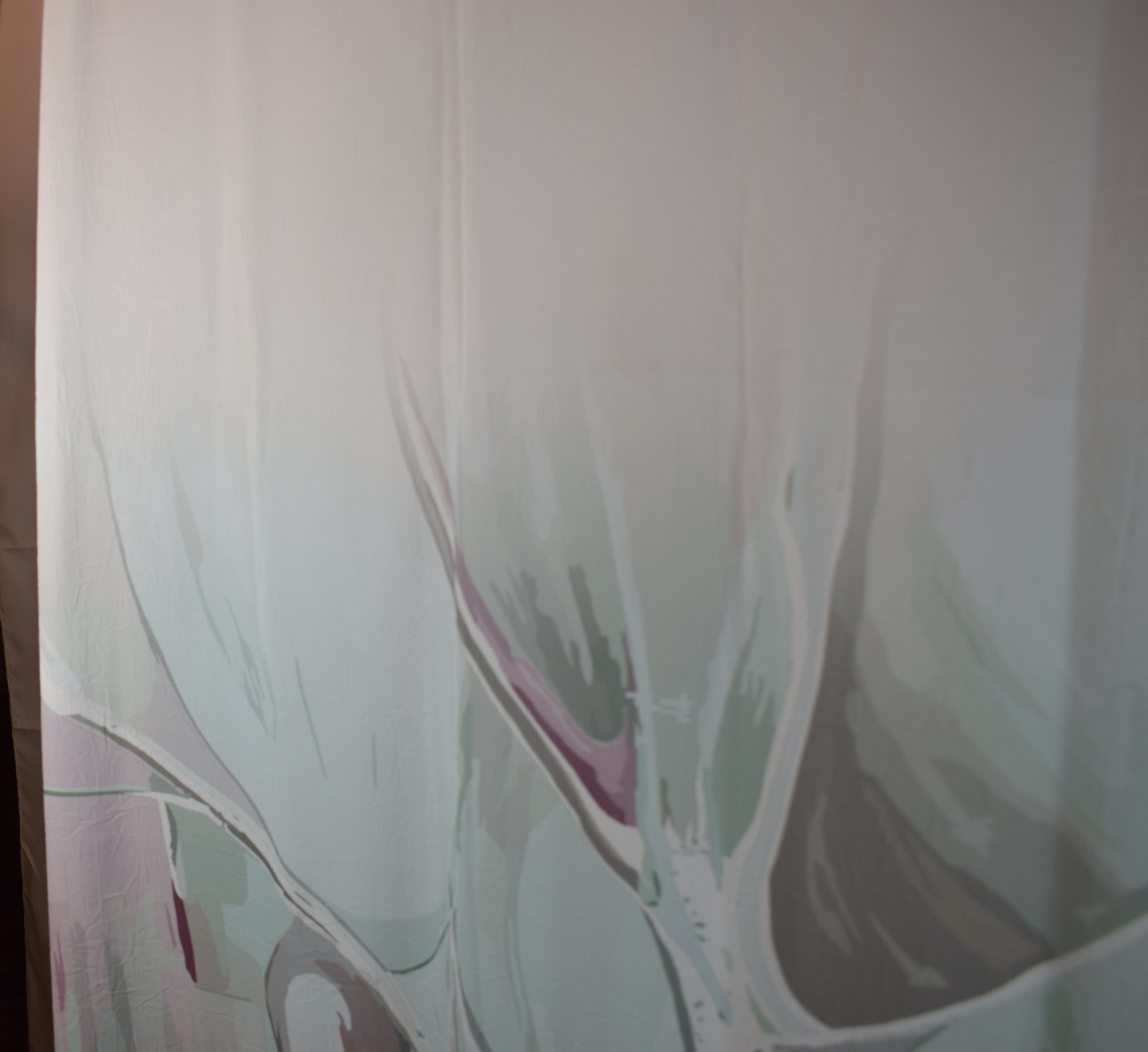 Chiffon Crash Mit Muster