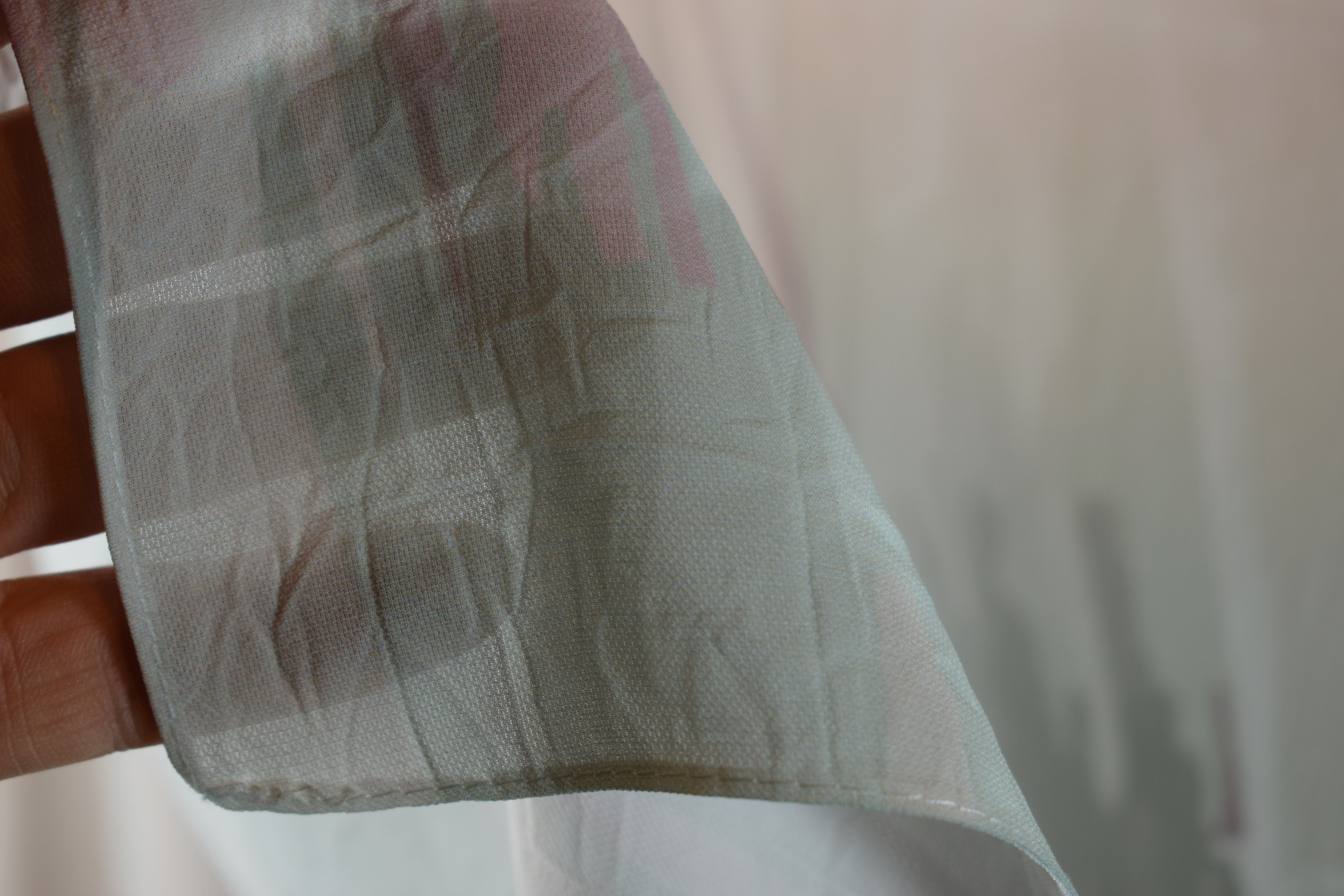 Chiffon Crash Mit Muster