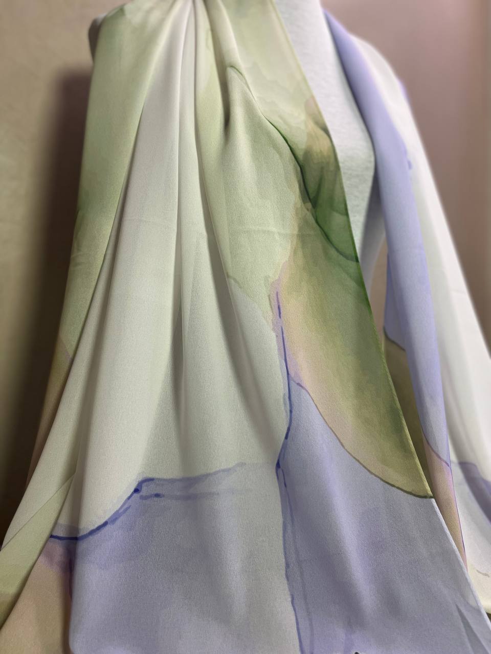 Chiffon Hijab Mit Muster
