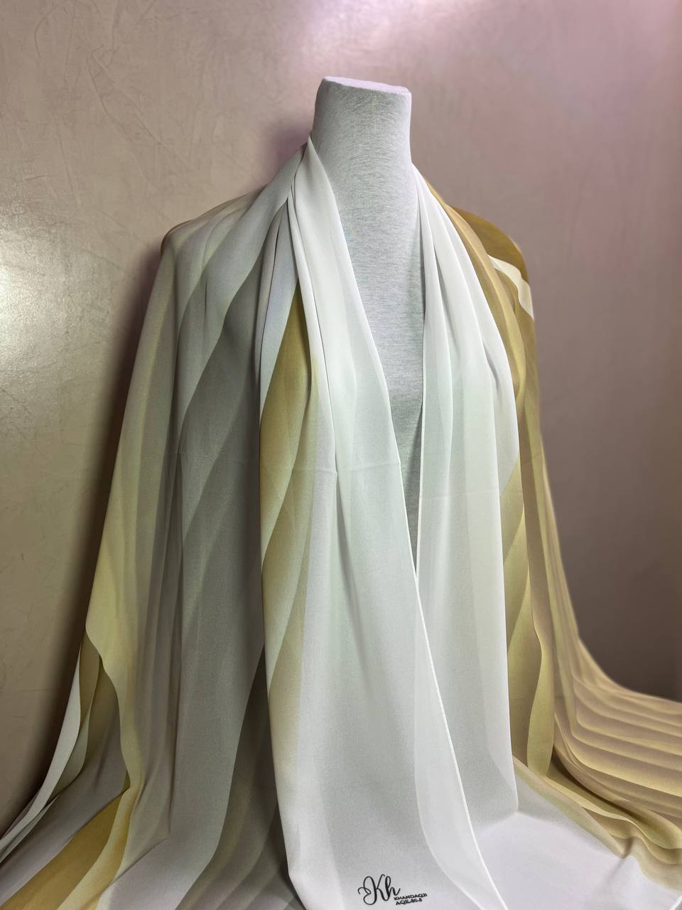 Chiffon Hijab Mit Muster