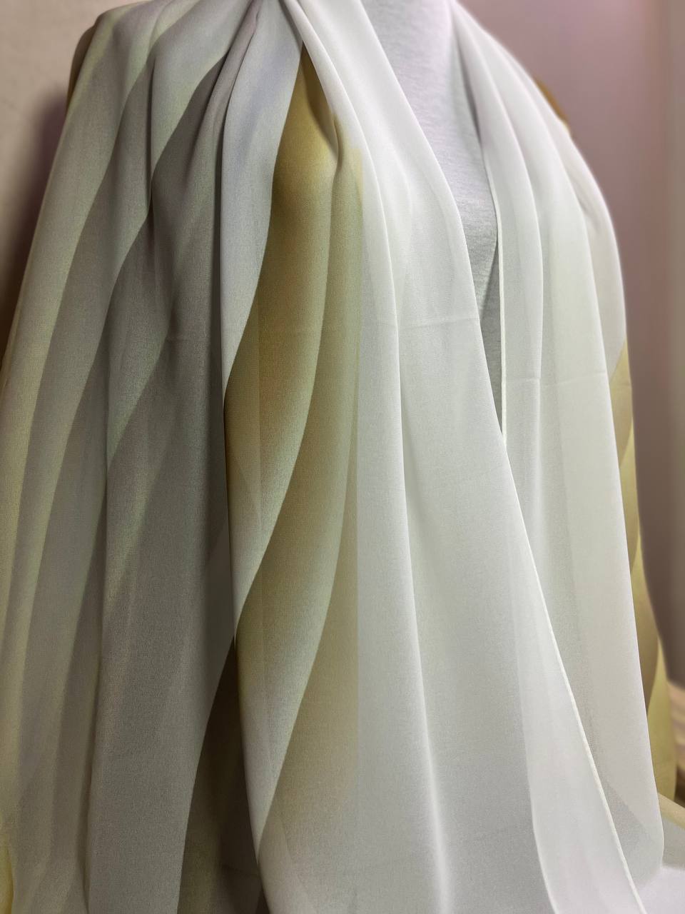 Chiffon Hijab Mit Muster