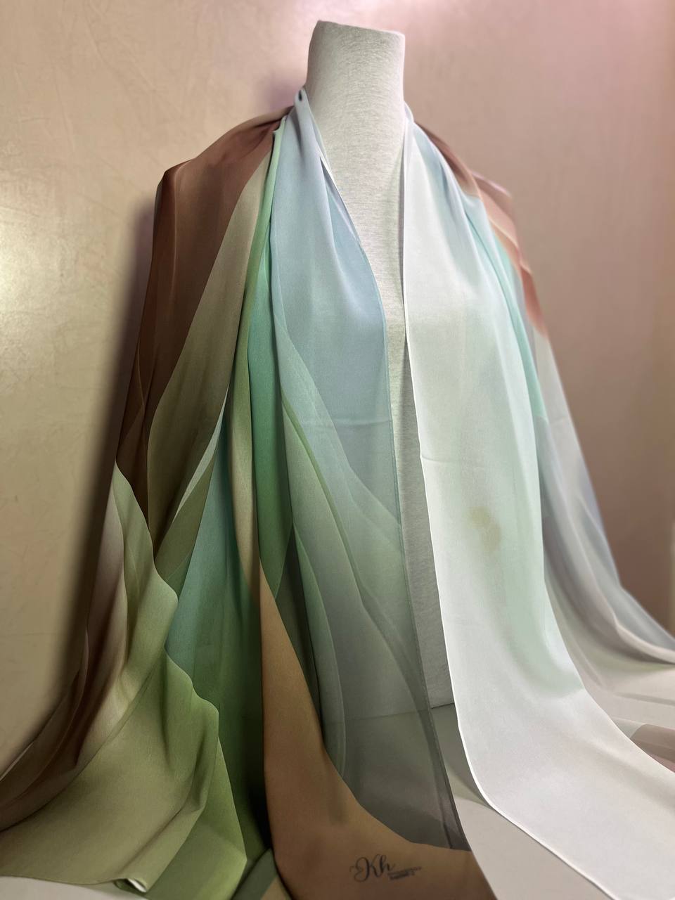 Chiffon Hijab Mit Muster