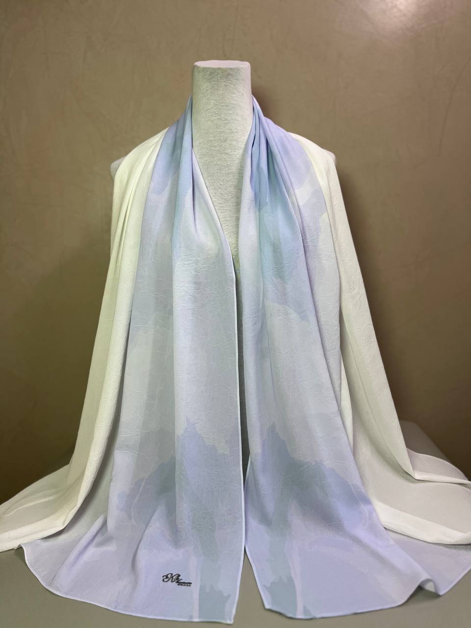 Chiffon Crash Mit Muster