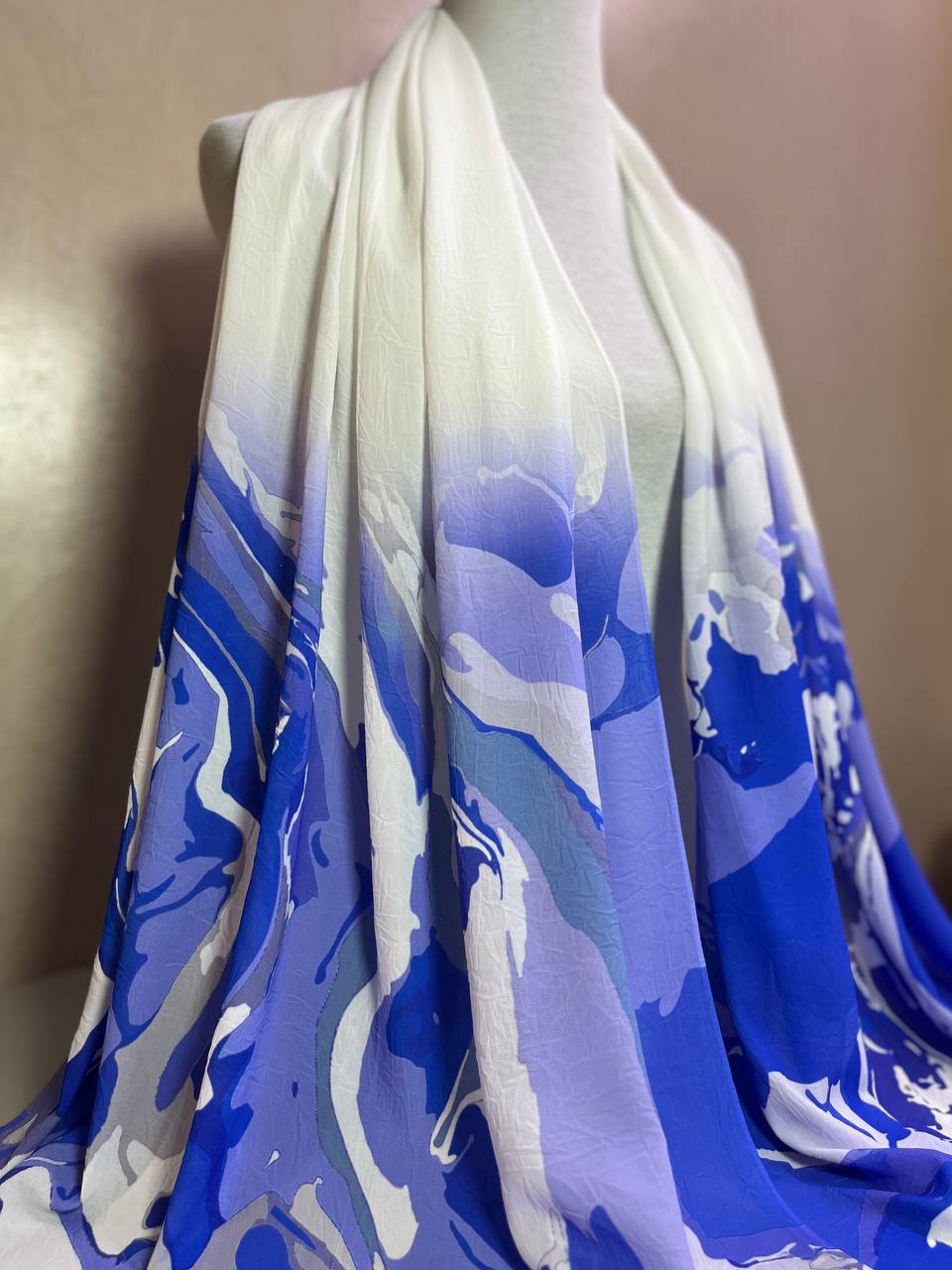 Chiffon Crash Mit Muster