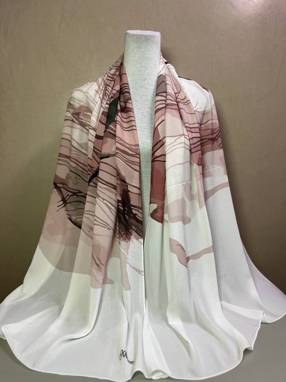 Chiffon Crash Mit Muster