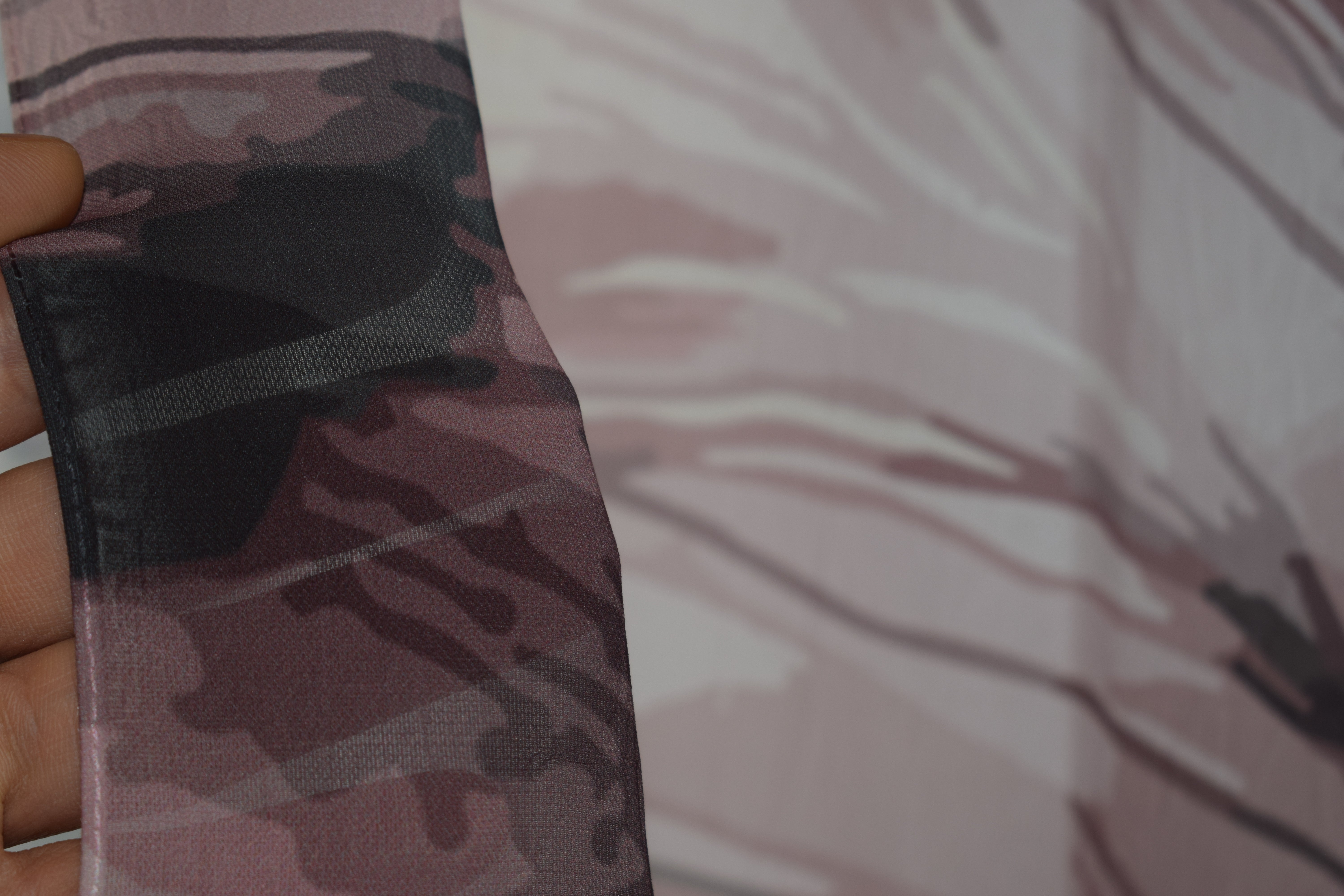 Chiffon Crash Mit Muster