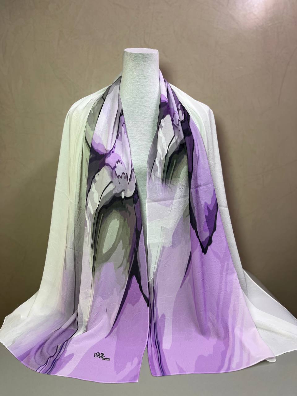 Chiffon Crash Mit Muster