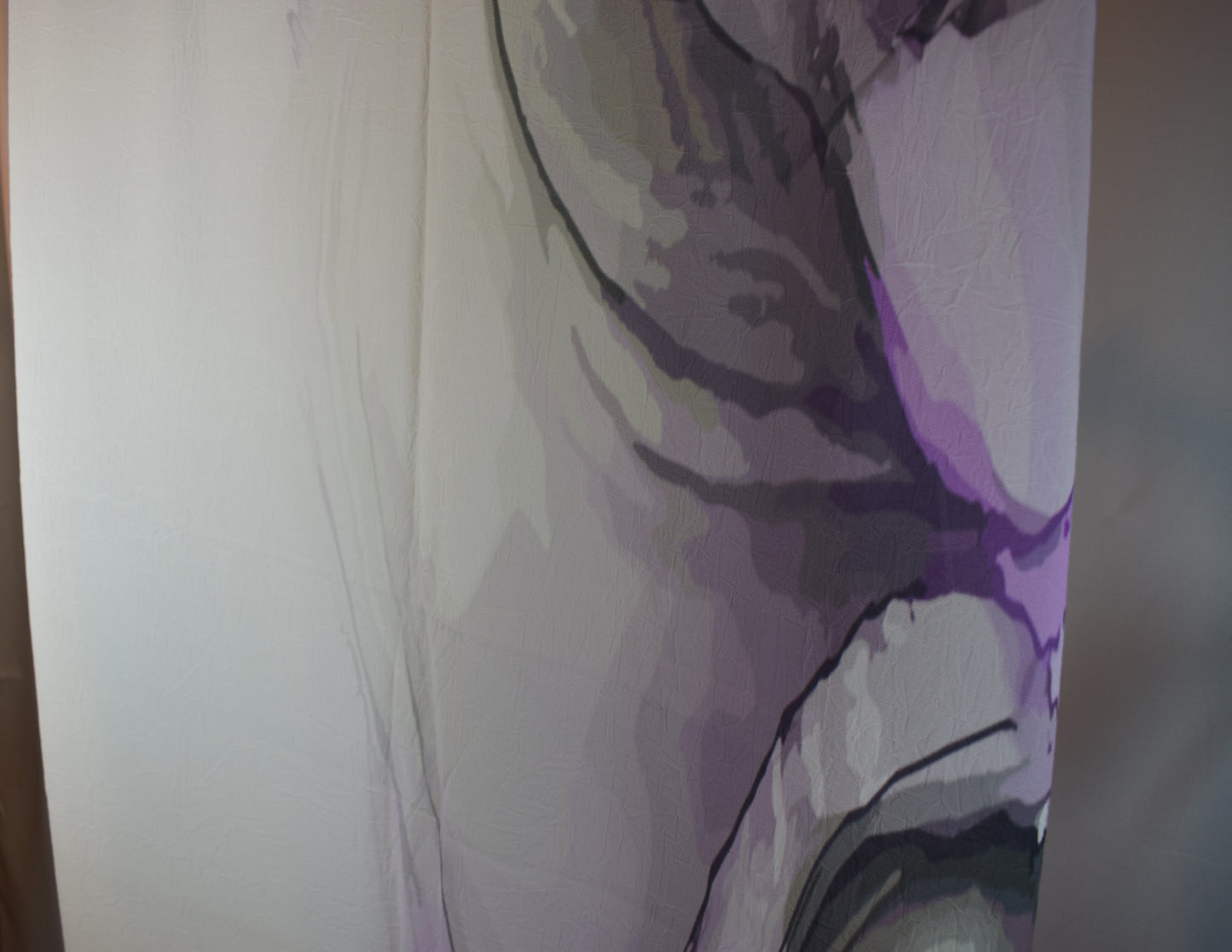 Chiffon Crash Mit Muster