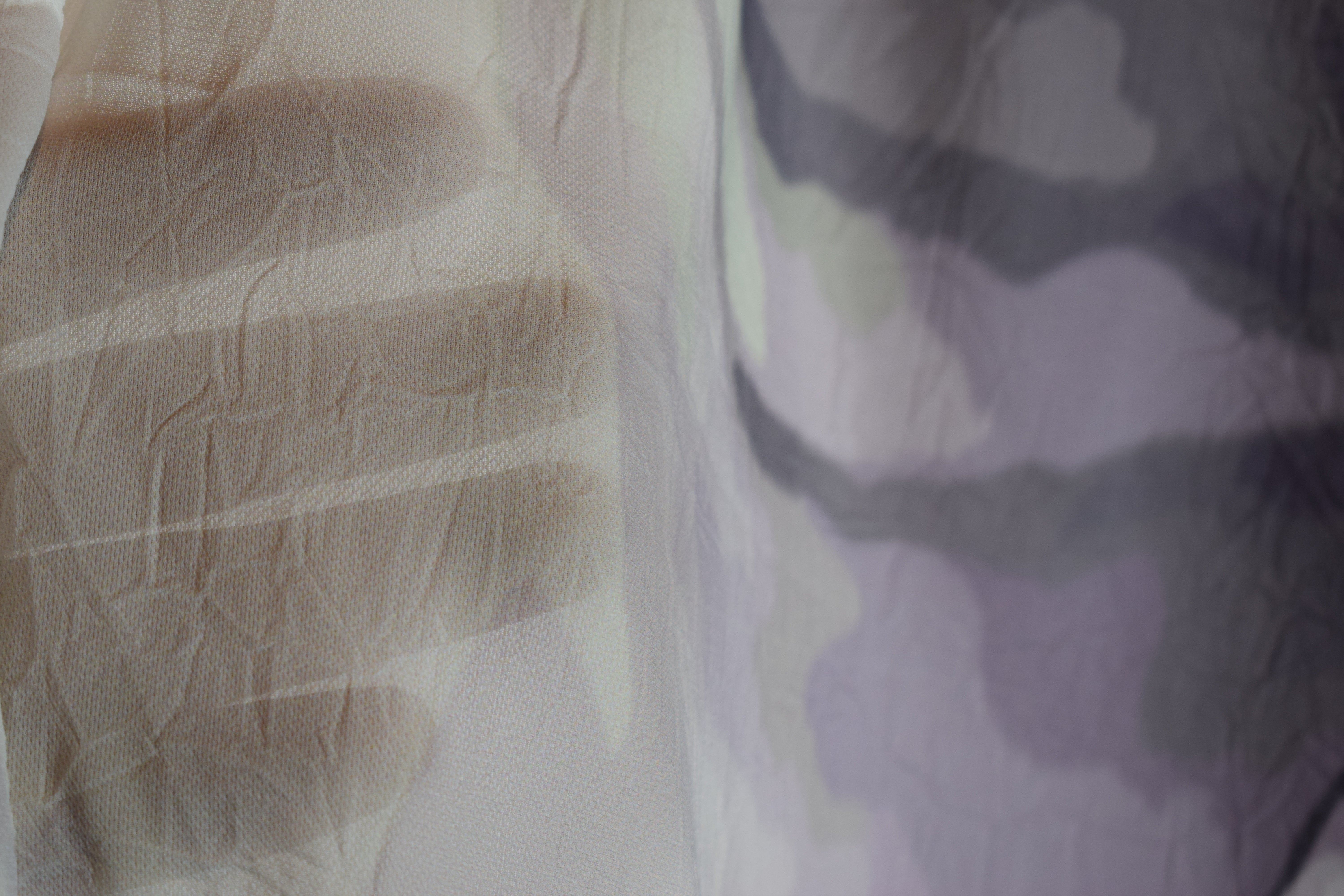 Chiffon Crash Mit Muster