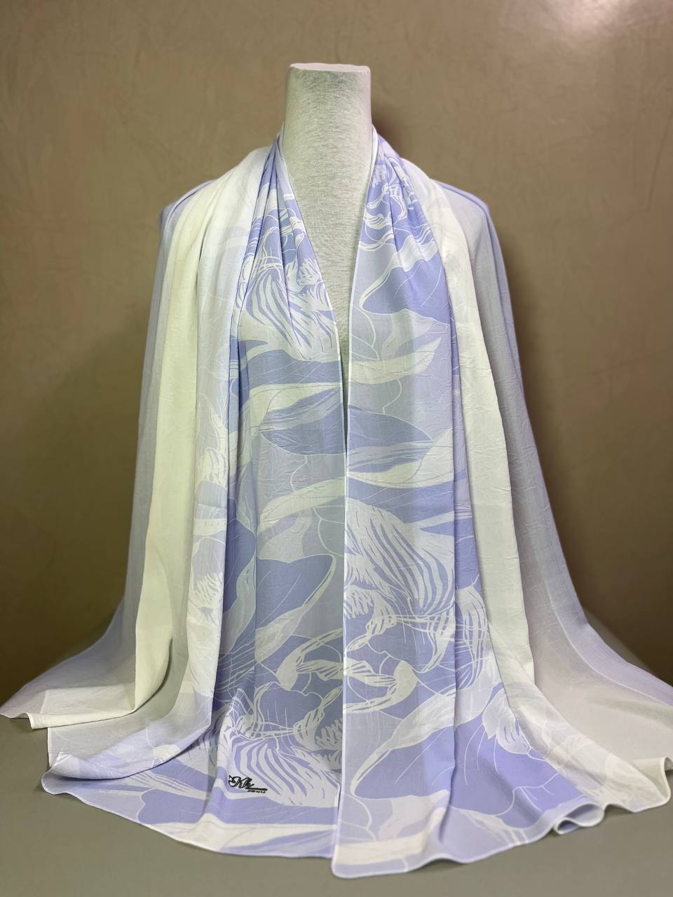 Chiffon Crash Mit Muster