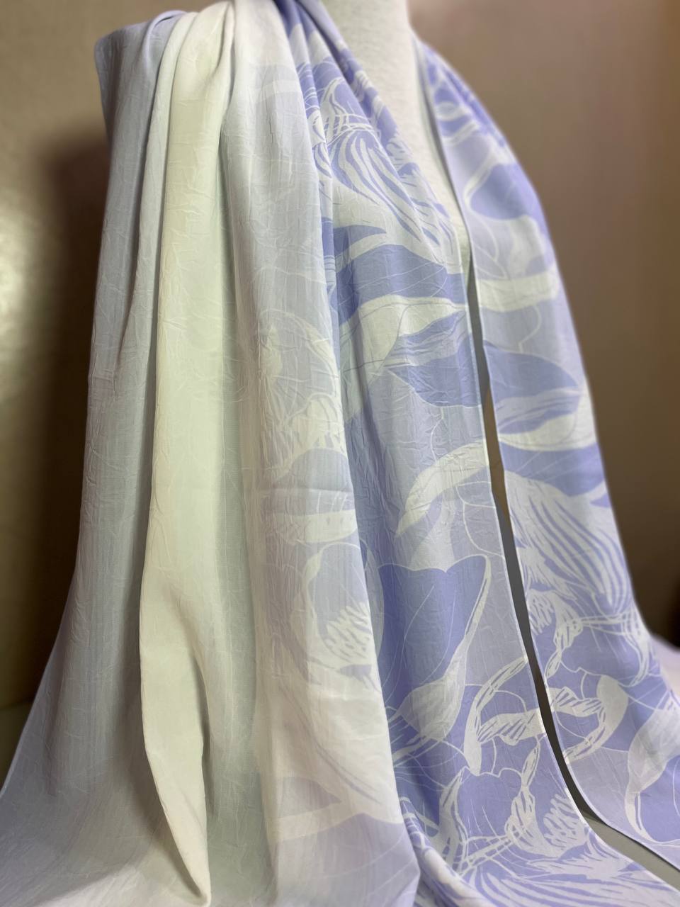 Chiffon Crash Mit Muster